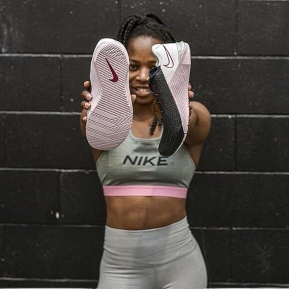 Nike Leggings Women's Size Medium Yoga 7/8 Gray CU5360-073 - Picture 7 of 8